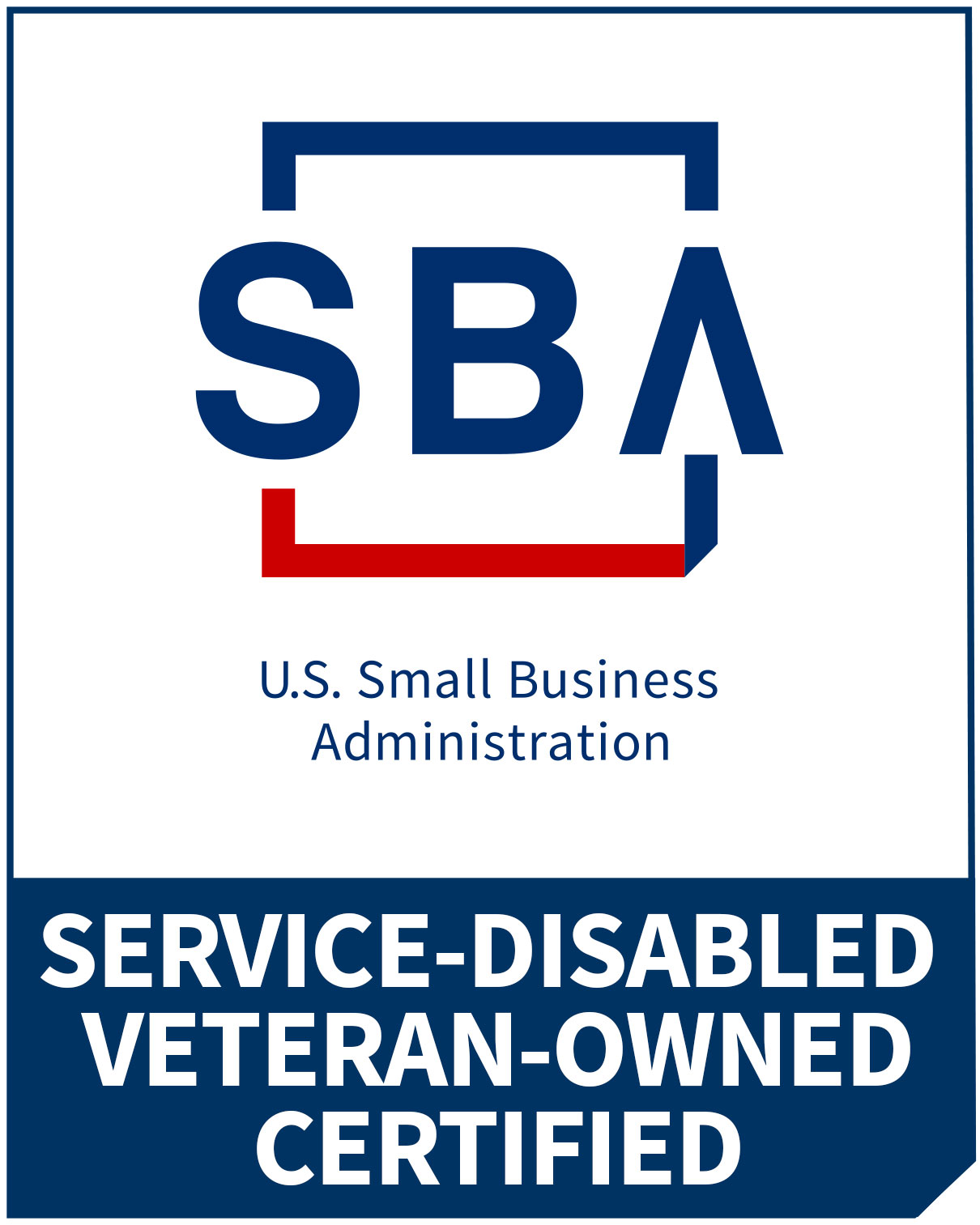 Certified Service Disabled Veteran Owned Small Business